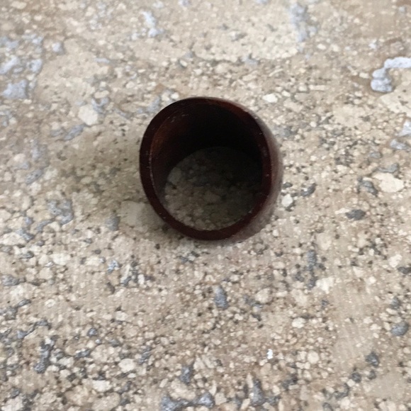 NWT Favorite Handmade Chunky Wood Ring! Boho Chic! - Picture 4 of 6